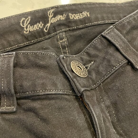 Vintage Guess Doheny Straight Boot Black Jeans - Picture 2 of 6